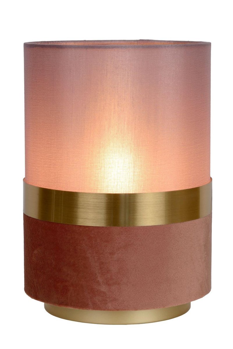 Lucide Tusse 10508/01/66 lampa stołowa lampka 1x40W E14 różowa