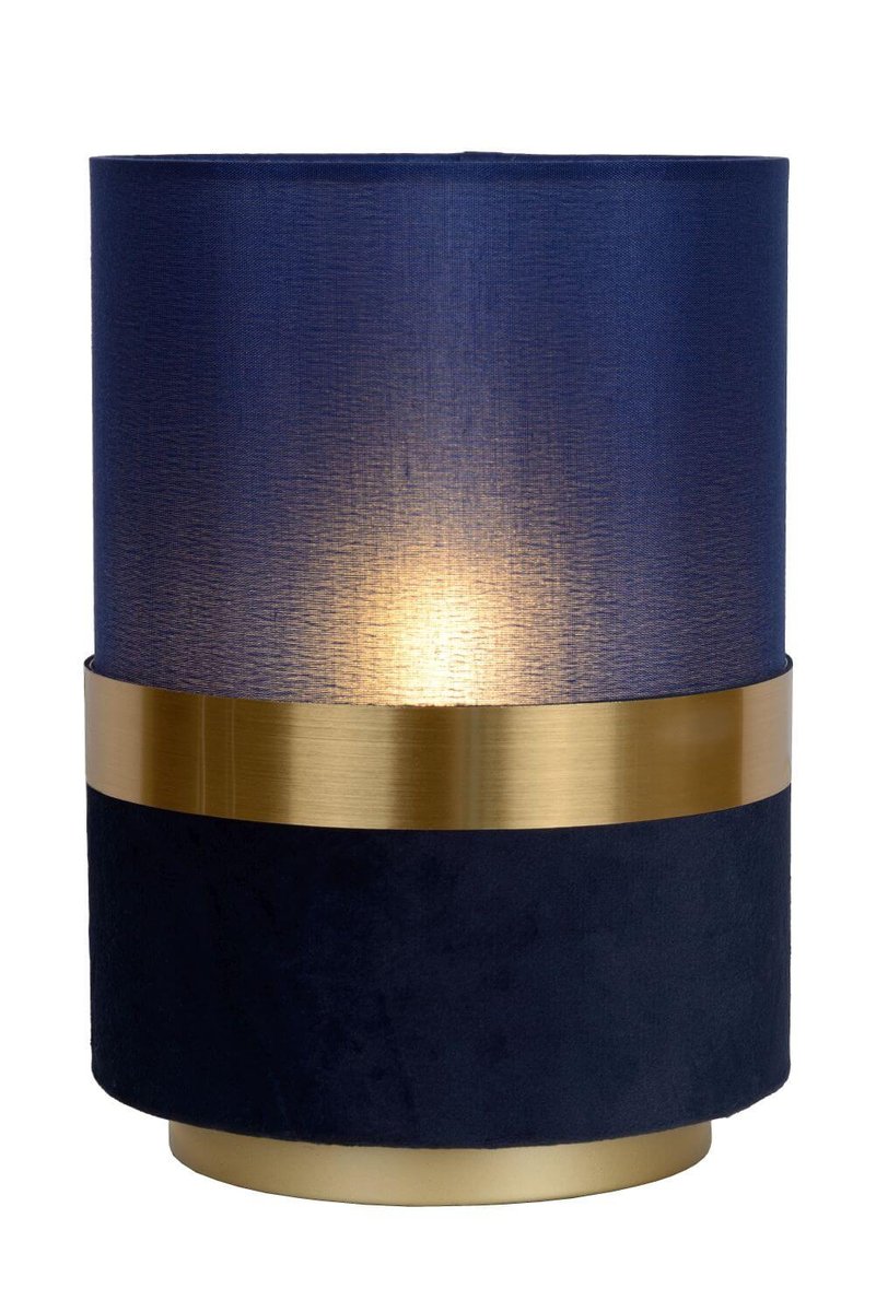 Lucide Tusse 10508/01/35 lampa stołowa lampka 1x40W E14 niebieska