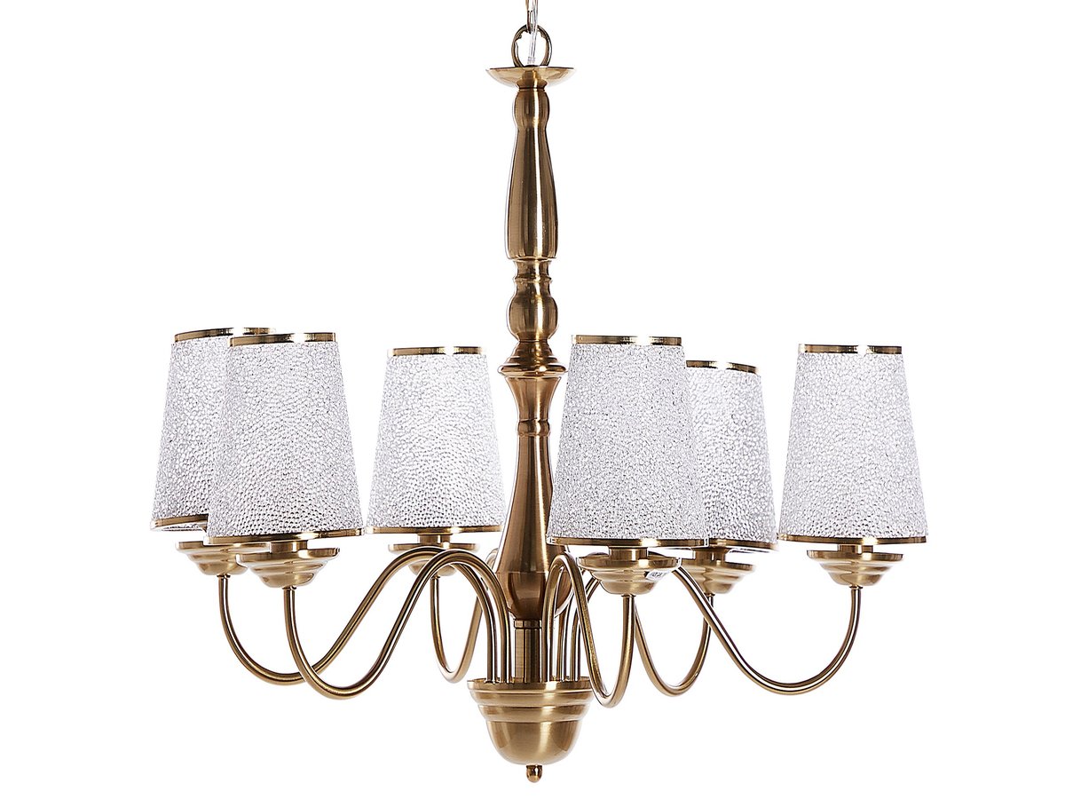 Żyrandol Metalowy Miedziany Bradano!