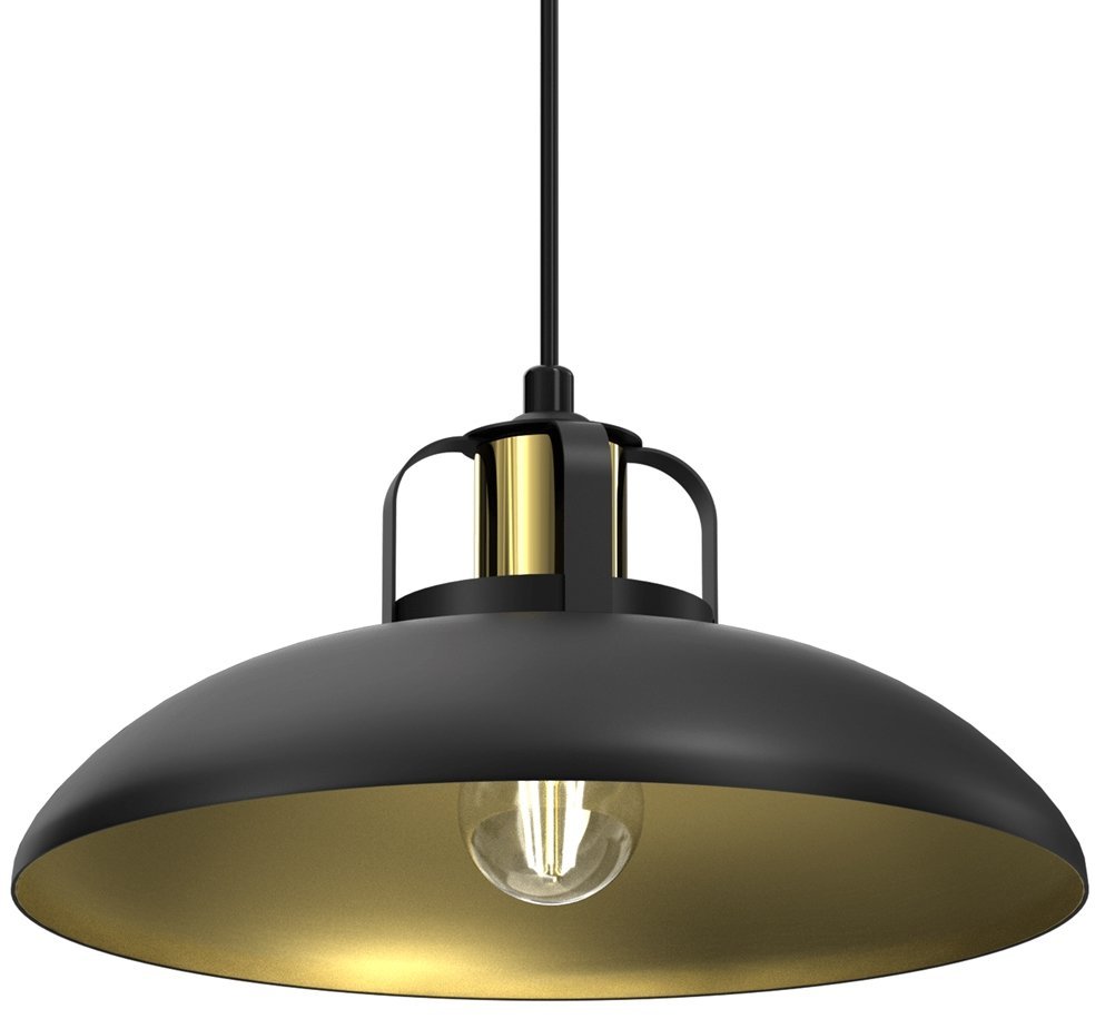 Lampa wisząca FELIX BLACK/GOLD 1xE27
