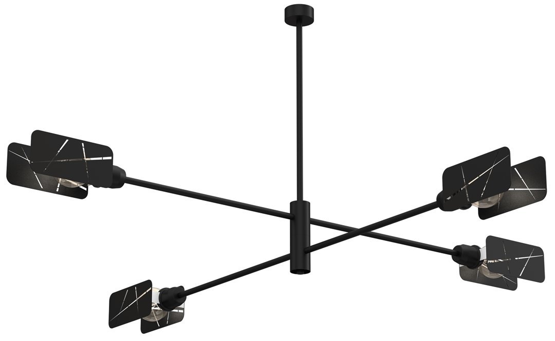 Sufitowa lampa Astra MLP8679 wisząca nowoczesna czarna