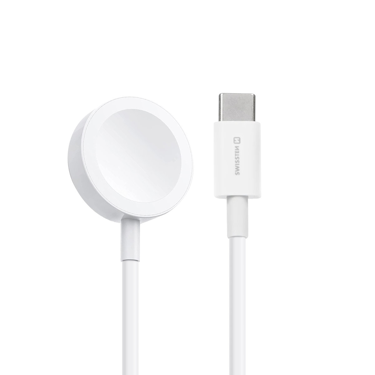 Zdjęcia - Pasek do smartwatcha / smartbanda Swissten Bezprzewodowa Ładowarka 3W do Apple Watch USB C 