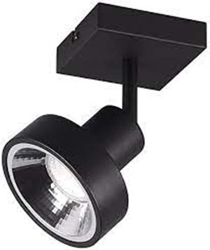 Sufitowa lampa kierunkowa Leon 800700132 do holu czarna