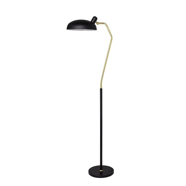 Bloomingville Lampa podłogowa 150 cm czarna 68809734