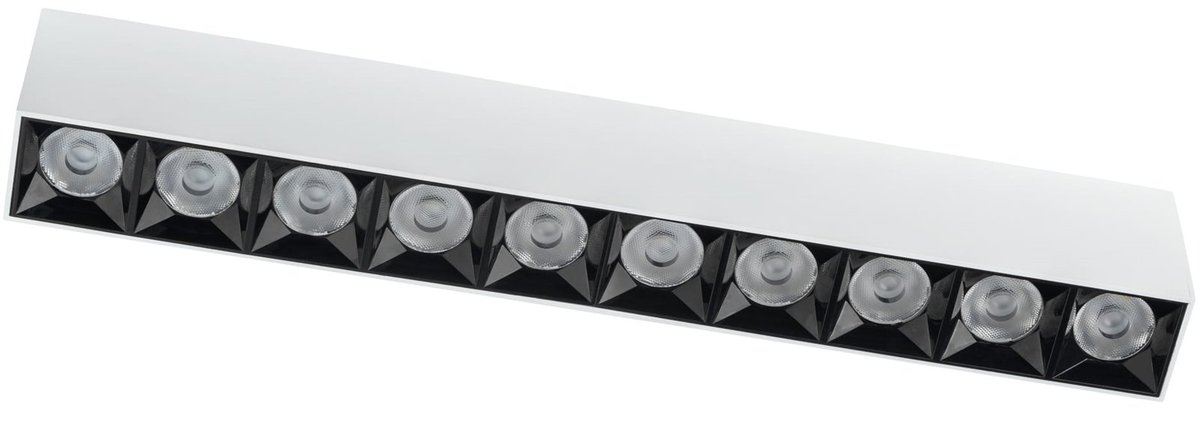 Nowodvorski Midi 10053 spot listwa plafon lampa sufitowa 10x40W LED biały