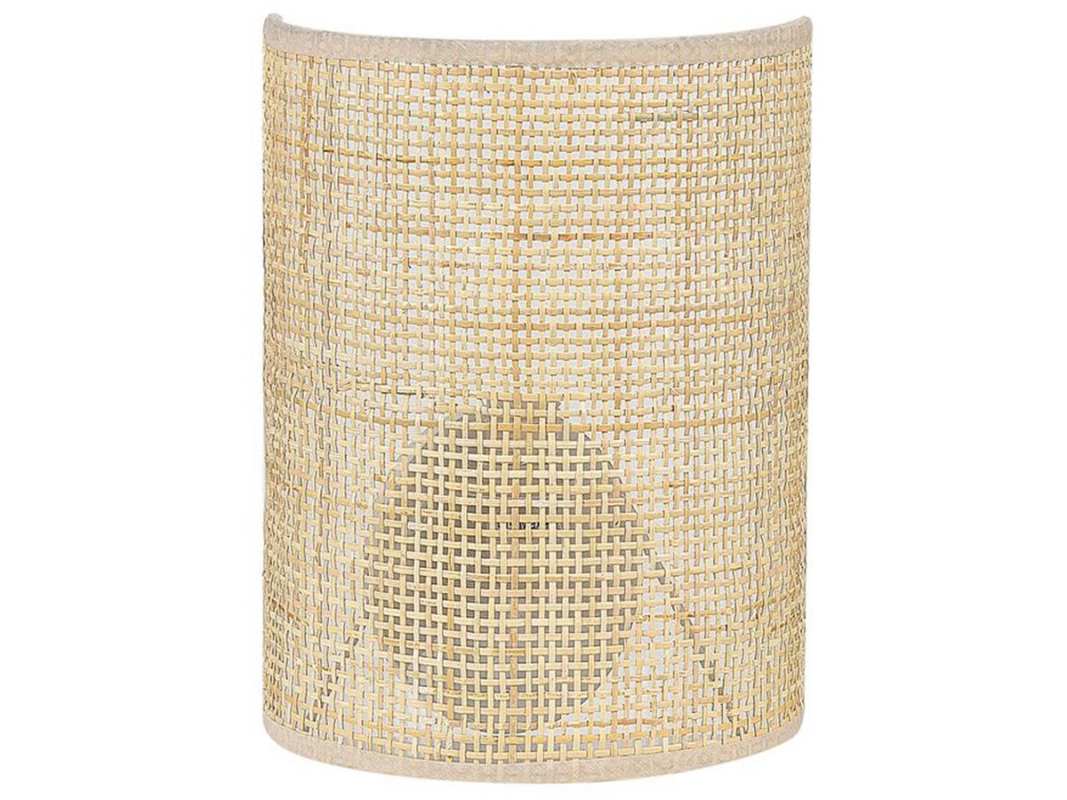 Lampa ścienna rattanowa naturalna DEMITRIE!