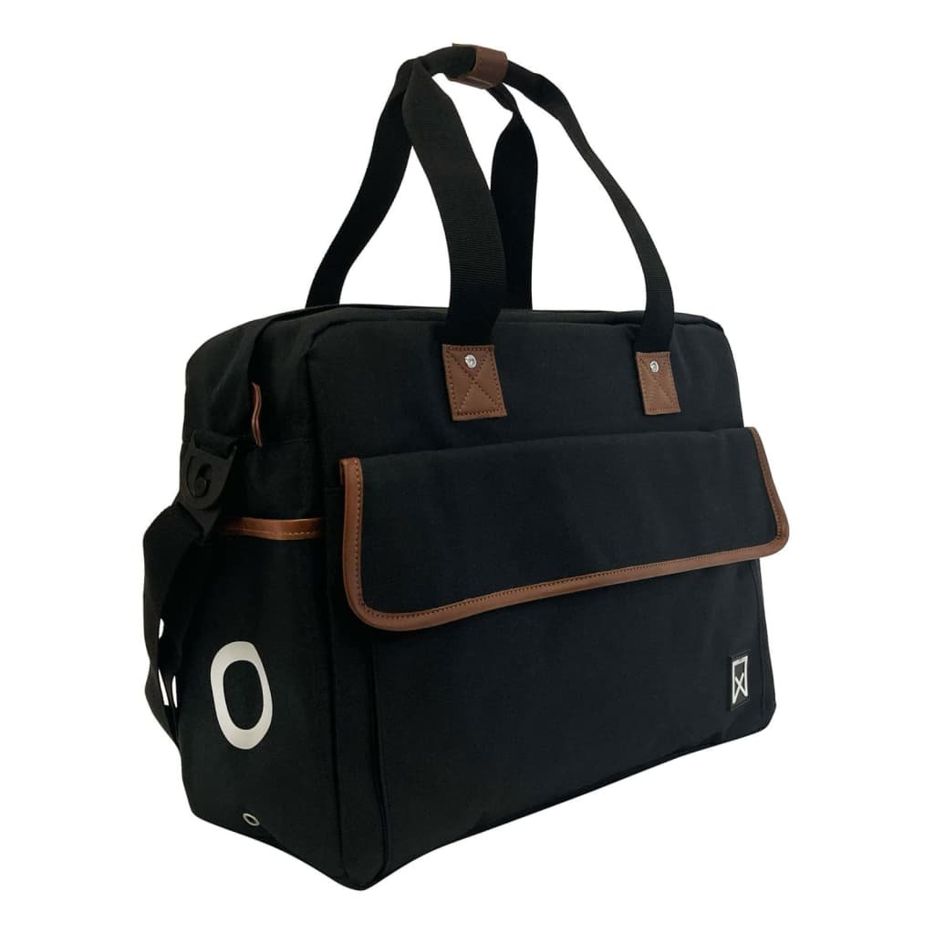 Sakwa rowerowa, 19 L, czarno-brązowa Lumarko!