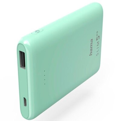 HAMA Power Pack Slim 5HD 5000mAh Zielony