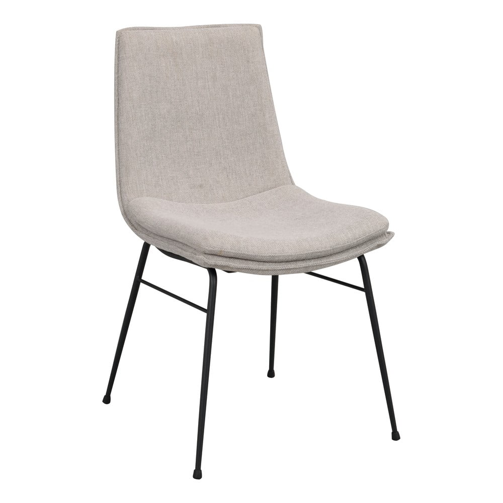 Beżowe krzesła obrotowe zestaw 2 szt. Lowell – Rowico