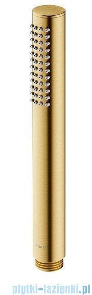 Omnires Microphone słuchawka prysznicowa 1-funkcyjna złoto szczotkowane MICROPHONEX-RGLB
