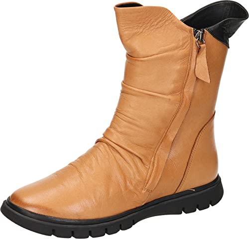Manitu Damskie buty 990161-21, półdługie kozaki, średni brąz, rozmiar 36 UE