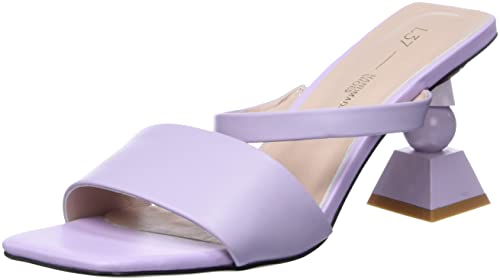 L37 HANDMADE SHOES Je T'adore Heeled sandały damskie, fioletowy, 38 EU