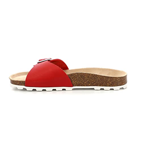 KICKERS Eyra, Japonki damskie, czerwone, 39 EU, Czerwona, 39 EU