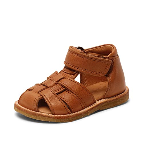 bisgaard Dziecięce sandały uniseks, koniak, 24 EU