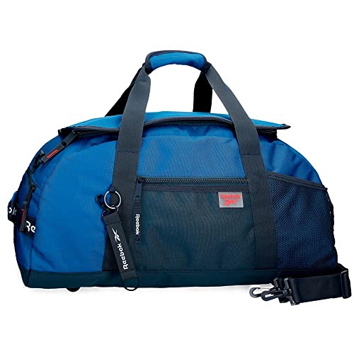 Reebok Atlantic Torba podróżna, Niebieski, 56x32x25,5 cm, Poliester, 32,92l, niebieski, Bolsa de Viaje, torba podróżna
