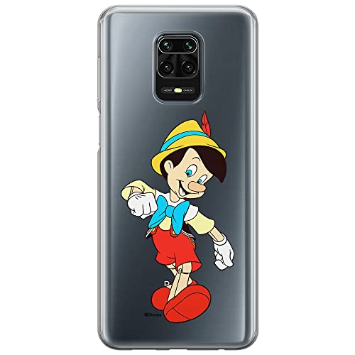 ERT GROUP etui na telefon Xiaomi REDMI NOTE 9 PRO/ 9S, case oryginalny i oficjalnie licencjonowany przez Disney, wzór Pinocchio 001, optymalnie dopasowane, plecki z TPU częściowo przeźroczyste