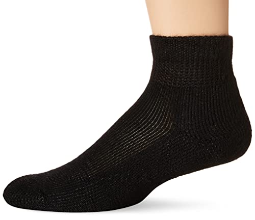 Thorlos Unisex Jmx Max poduszka skarpety do biegania kostki skarpetki Czarny M