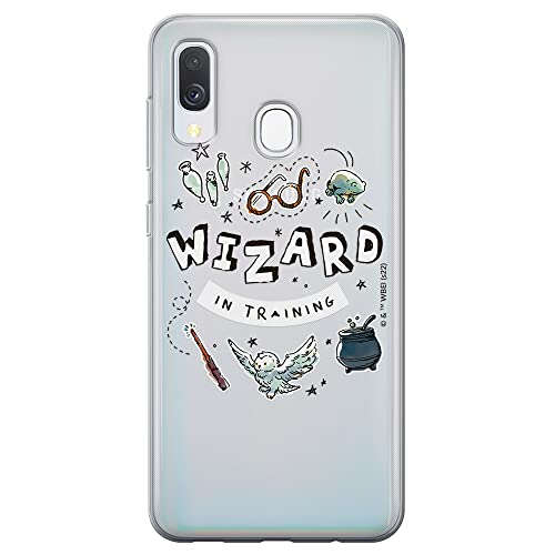 ERT GROUP etui na telefon Samsung A40, case oryginalny i oficjalnie licencjonowany przez Harry Potter, wzór 242, optymalnie dopasowane, plecki z TPU częściowo przeźroczyste