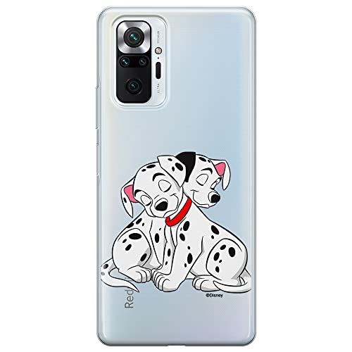 ERT GROUP etui na telefon Xiaomi REDMI NOTE 10 PRO, case oryginalny i oficjalnie licencjonowany przez Disney, wzór Dalmatians 005, optymalnie dopasowane, plecki z TPU częściowo przeźroczyste