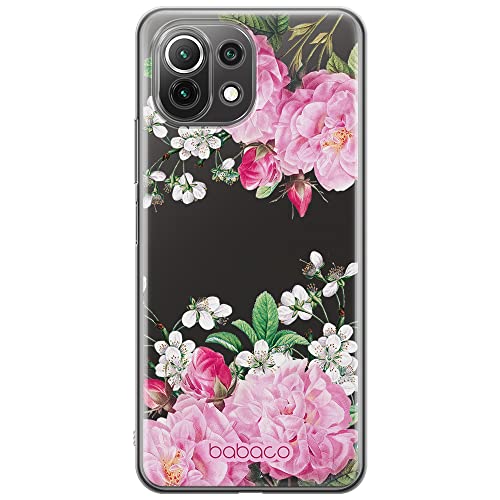 Etui dedykowane do XIAOMI MI 11 LITE 4G / MI 11 LITE 5G / 11 LITE 5G NE wzór:  Kwiaty 046 oryginalne i oficjalnie licencjonowane