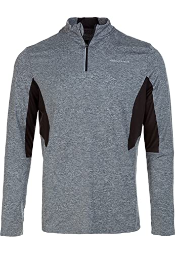 Endurance Męska koszulka funkcyjna Lanbark M Midlayer z wysokiej jakości wyposażeniem sportowym 1038 Mid Grey Melange, S