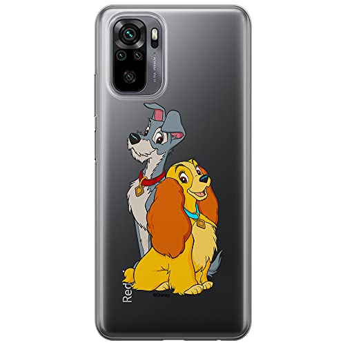 ERT GROUP etui na telefon Xiaomi REDMI NOTE 10/ 10S, case oryginalny i oficjalnie licencjonowany przez Disney, wzór Lady and the Tramp 003, optymalnie dopasowane, plecki z TPU częściowo przeźroczyste