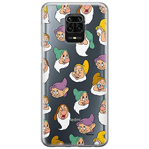 ERT GROUP etui na telefon Xiaomi REDMI NOTE 9 PRO/ 9S, case oryginalny i oficjalnie licencjonowany przez Disney, wzór Snow White and the Seven Dwarfs 015, plecki z TPU częściowo przeźroczyste