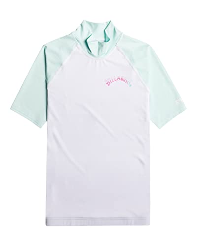 Billabong koszulka z krótkim rękawem UPF 50 Rash kamizelka damska niebieska M/10