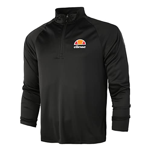 Ellesse Bovaro 1/2 Zip Top Koszulka męska z długim rękawem (Pakiet 1)