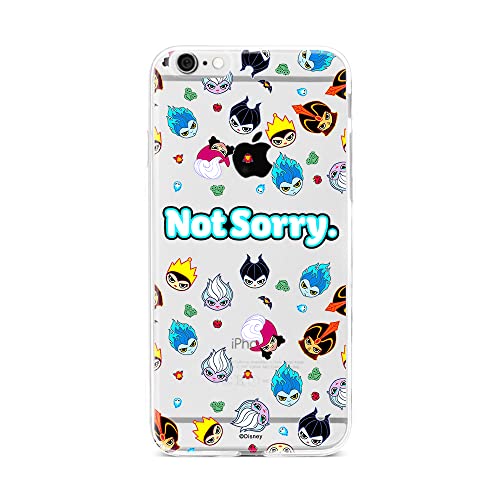 ERT GROUP etui na telefon Apple Iphone 6/6S, case oryginalny i oficjalnie licencjonowany przez Disney, wzór Disney Villains 005, optymalnie dopasowane, plecki z TPU częściowo przeźroczyste