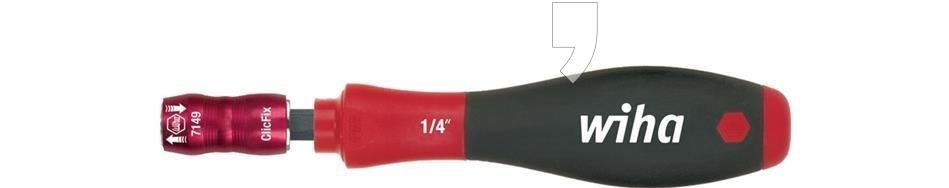 Wiha Śrubokręt z bitami do warsztatu 25874 Wiha Bit holder Quick 387 1/4