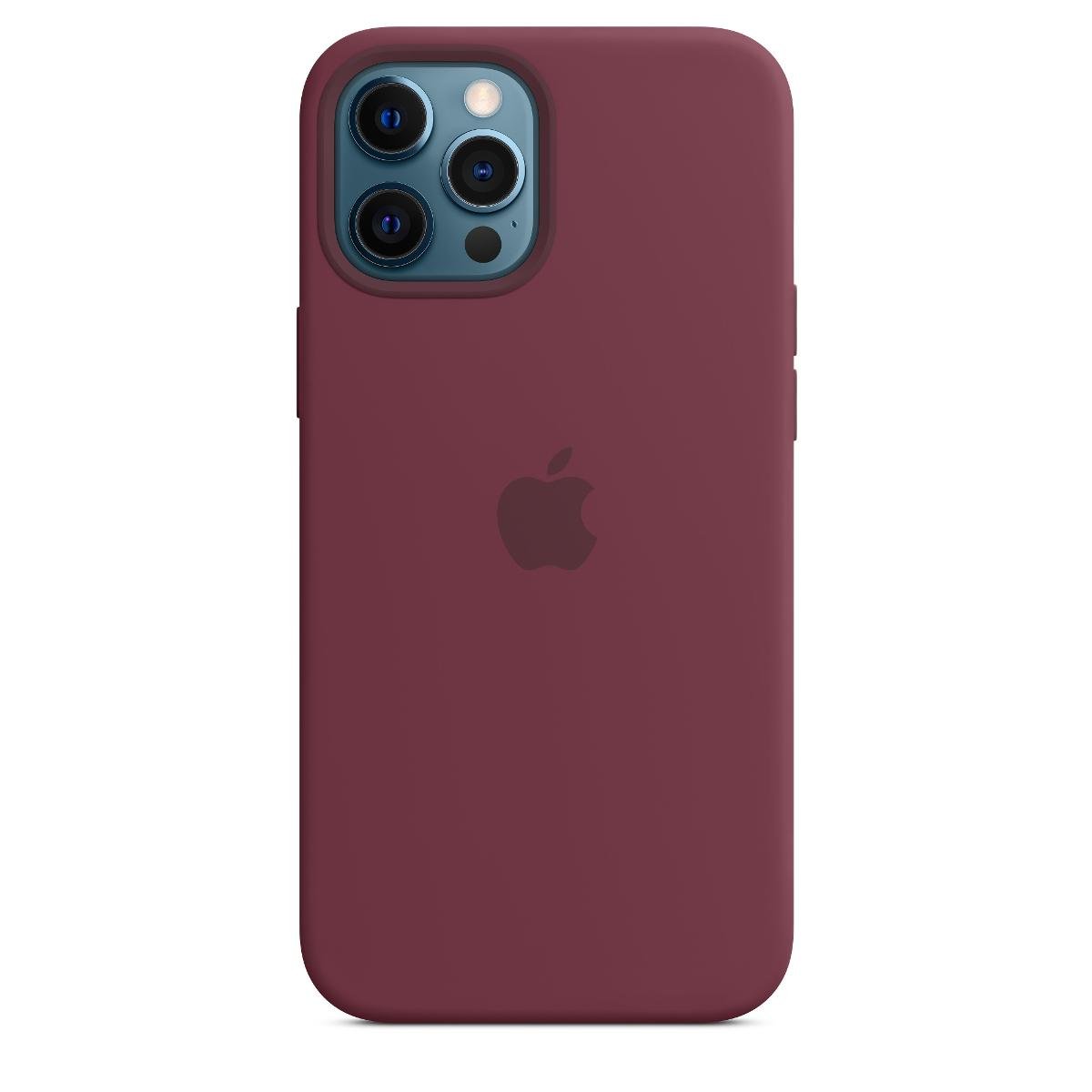Etui na Apple iPhone 12 Pro Max APPLE Silicone Case with MagSafe, Plum
