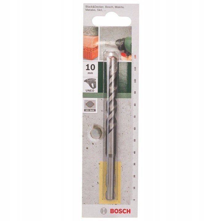 Bosch Professional Wiertło do do betonu SDS-Quick SET 10 x 75 x 120 2609256907