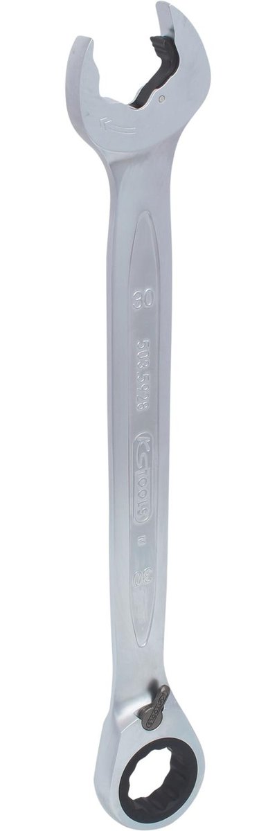 KS Tools Funkcja KS-Tools 5035928 Duo Gear Plus klucz płasko oczkowy, Maul z grzechotką, 30 MM, przełączany 503.5928