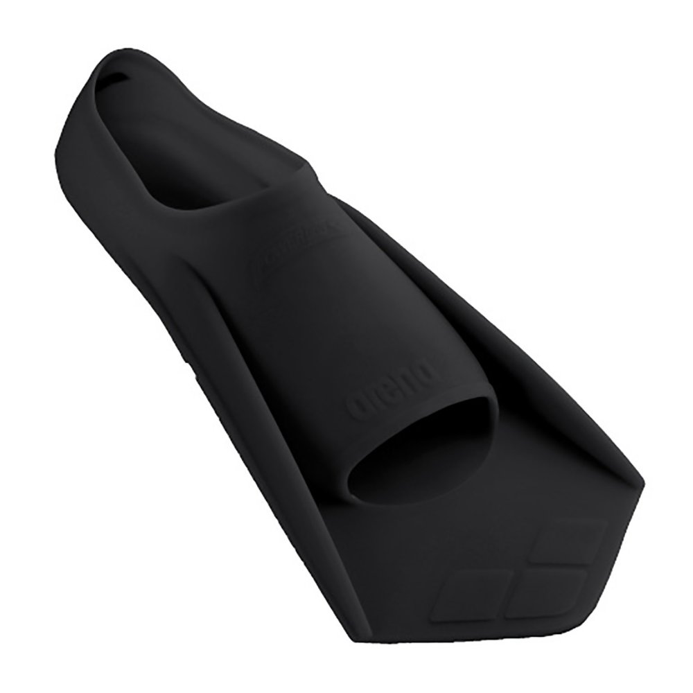 Arena Powerfin Płetwy, black-silver 43-44 2020 Płetwy i sprzęt do pływania 95218-51-43-44