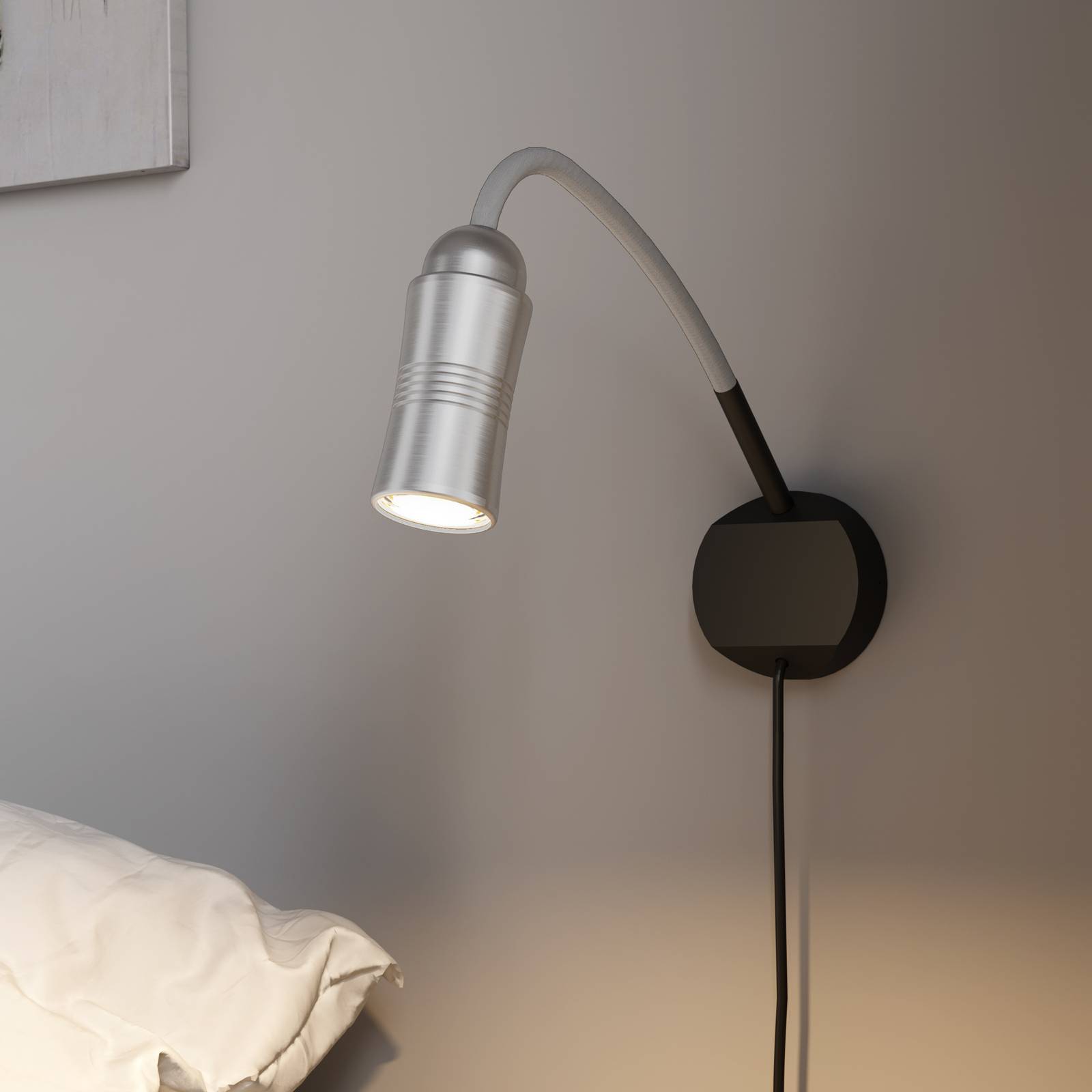Top Light Neo! Flex Hotel II kinkiet LED, alu/srebrny