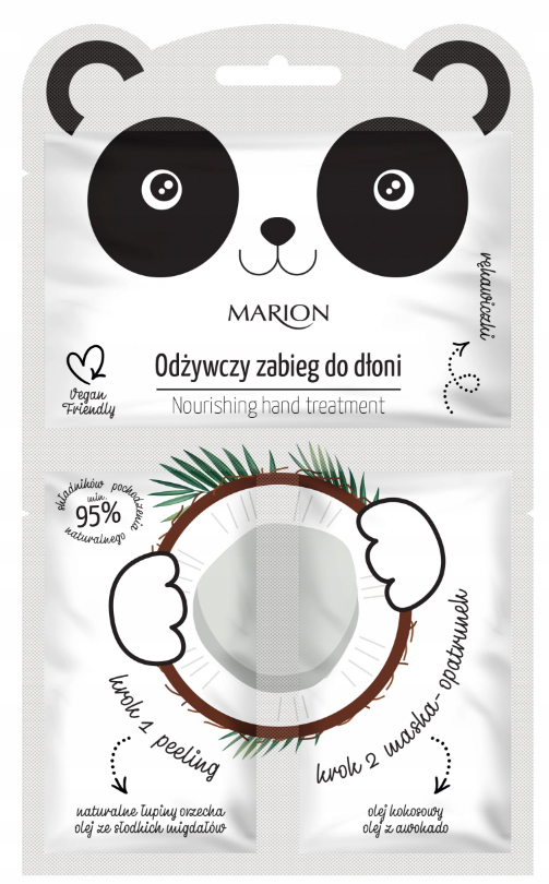 Marion FUNNY ANIMALS ODŻYWCZY ZABIEG DO DŁONI 2X6G