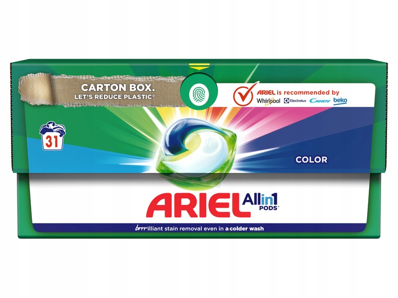 Ariel Color All-in-1 PODS Kapsułki z płynem do prania, 31prań