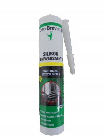 Silikon uniwersalny 1001 czarny 300 ml