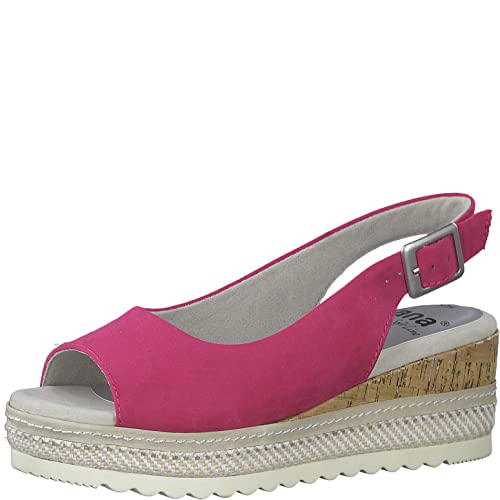 Jana Softline damskie 8-8-29660-20 Wedge czółenka damskie, Fuxia, 39 EU, Fuxia, 39 EU Weit