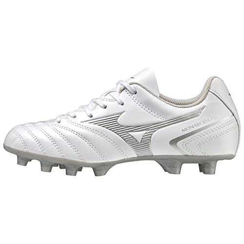 Mizuno Morelia II Club AS buty piłkarskie, niebieskie Curacao/śnieżna biel/czerwono-brązowa satyna, rozmiar 6,5, Niebieski Curacao śnieg biały czerwony brązowy satyna, 38.5 EU