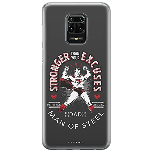 Etui dedykowane do XIAOMI REDMI NOTE 9 PRO/ 9S wzór:  Superman 025 oryginalne i oficjalnie licencjonowane