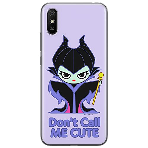 ERT GROUP etui na telefon Xiaomi REDMI 9A, case oryginalny i oficjalnie licencjonowany przez Disney, wzór Maleficent 003, optymalnie dopasowane, plecki z TPU