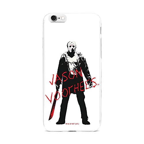 ERT GROUP etui na telefon Apple Iphone 6/6S, case oryginalny i oficjalnie licencjonowany przez Horror, wzór Friday the 13th 017, optymalnie dopasowane, plecki z TPU