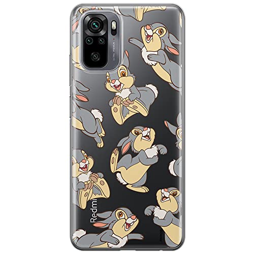 ERT GROUP etui na telefon Xiaomi REDMI NOTE 10/ 10S, case oryginalny i oficjalnie licencjonowany przez Disney, wzór Thumper 003, optymalnie dopasowane, plecki z TPU częściowo przeźroczyste