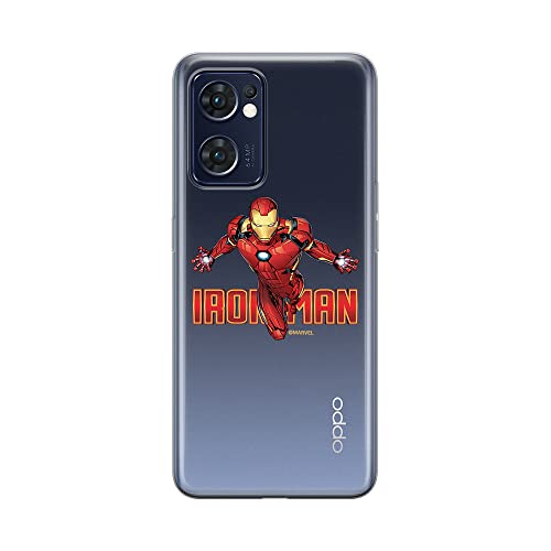 Etui dedykowane do OPPO RENO 7 5G wzór:  Iron Man 030 oryginalne i oficjalnie licencjonowane