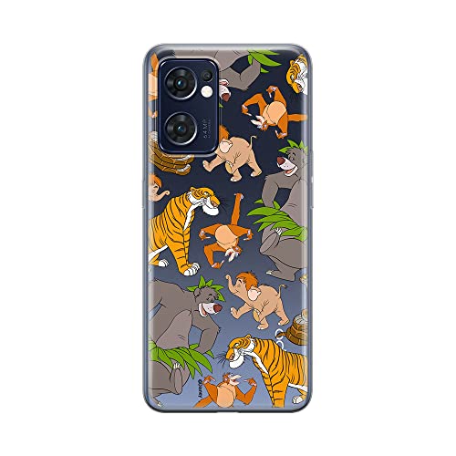 Etui dedykowane do OPPO RENO 7 5G wzór:  Księga Dżungli 003 oryginalne i oficjalnie licencjonowane