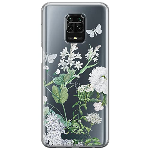 Etui dedykowane do XIAOMI REDMI NOTE 9 PRO/ 9S wzór:  Kwiaty 033 oryginalne i oficjalnie licencjonowane