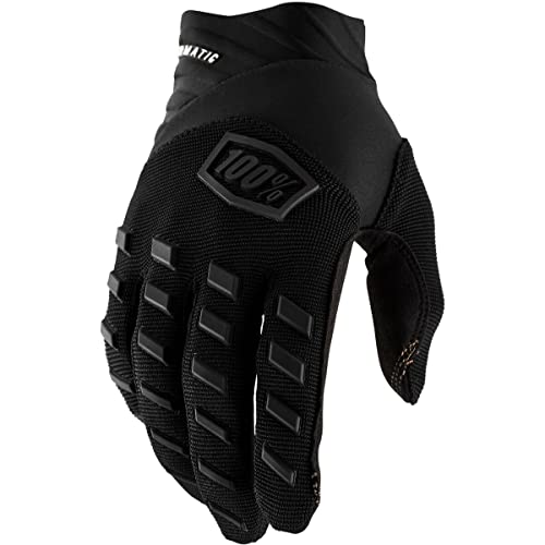 100% Unisex Handschuhe Airmatic, Schwarz Charcoal, S, HU-GLO-0057