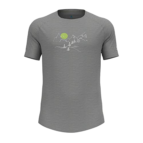 Odlo T-shirt męski Crew Neck S/S Ascent Pw 130 Land T-Shirt